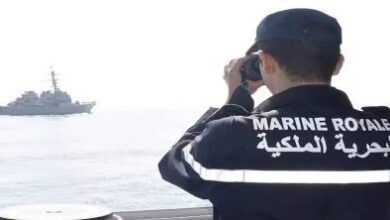 في-عملية-نوعية.-البحرية-الملكية-تحاصر-سفينة-تركية-بالكويرة