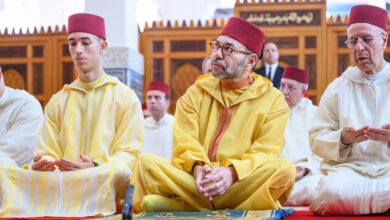 أمير-المؤمنين-يؤدي-غدا-الأربعاء-صلاة-عيد-الأضحى-المبارك-بمسجد-أهل-فاس-بالرباط