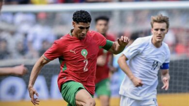المنتخب-المغربي-يتعادل-مع-نظيره-النرويجي-(1-1)