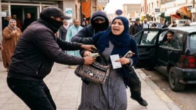 توقيف-مشتبه-فيهم-بعد-سرقة-45-ألف-درهم-من-شابة-قرب-وكالة-لتحويل-الأموال