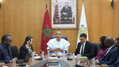 استقبال-وفد-كاريبي-رفيع-المستوى-بمقر-جهة-الداخلة-وادي-الذهب