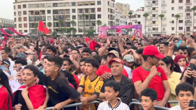 تأهل-المغرب-إلى-ربع-نهائي-كأس-العالم-و-أجواء-استثنائية-بمنطقة-المشجعين-“انوي”-بالدار-البيضاء