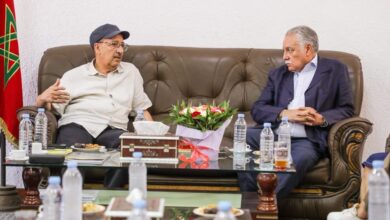 لقاء-يجمع-قيادة-حزب-التقدم-والاشتراكية-وقيادة-الكونفدرالية-الديمقراطية-للشغل-بالدار-البيضاء