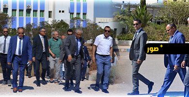 رئيس-جامعة-محمد-الأول-يتفقد-أوراش-الكليات-الجامعية-الجديدة-بالناظور-رفقة-العمداء-بالنيابة-ويؤكد-مواصلة-ورش-التأهيل-والتجهيز