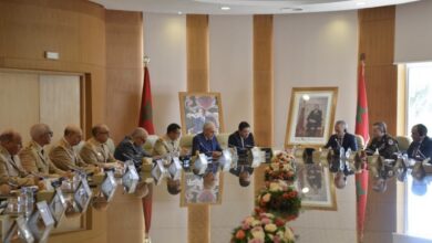 تنفيذا-للتعليمات-السامية-لجلالة-الملك،-السيدان-بوريطة-ولوديي-يستقبلان-بالرباط-الممثل-السامي-لمجلس-السلام-في-غزة