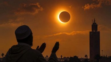 كسوف-شمسي-مرتقب-بالمغرب-غدا.-وزارة-الأوقاف-توضح-سبب-عدم-إقامة-صلاة-الكسوف