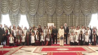 بأمر-من-جلالة-الملك،-صاحبة-السمو-الملكي-الأميرة-للا-مريم-تستقبل-الأطفال-المقدسيين-المشاركين-في-الدورة-الـ-17-للمخيم-الصيفي-لوكالة-بيت-مال-القدس-الشريف