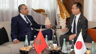 حموشي-يستقبل-السفير-المفوض-فوق-العادة-لليابان-المعتمد-بالرباط