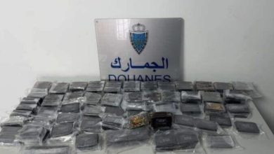 إحباط-تهريب-أكثر-من-15-كيلوغراماً-من-مخدر-“الشيرا”-بمعبر-باب-سبتة