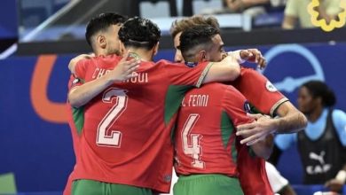كأس-إفريقيا-للأمم-لكرة-القدم-داخل-القاعة.-المنتخب-المغربي-يبلغ-المربع-الذهبي-بتفوقه-على-نظيره-الزامبي-7-0