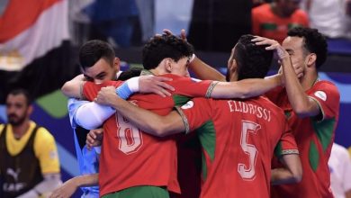 كأس-إفريقيا-لكرة-القدم-داخل-القاعة.المنتخب-المغربي-يتفوق-على-نظيره-المصري-(6-0)-،ويضرب-موعدا-في-النهائي-مع-المنتخب-الأنغولي